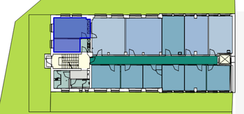 Darstellung von Räumen im CAD-Plan